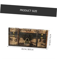 (New)  (26L x 1W x 26H cm)( wood, 550 g) (1 pcs)