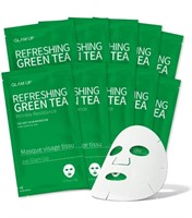 (NEW)GLAM UP Sheet mask Refreshing Green Tea (10