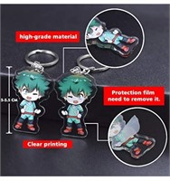 Anime Keychain Demon Slayer Acrylic Multi 5