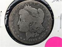 1894-s Silver Morgan Dollar Rare