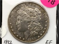 1892 Signature Series Silver Morgan Dollar