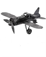 Airplane Model, Vintage Iron Decorative Aircraft