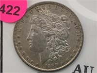 1889-s Signature Series Silver Morgan Dollar