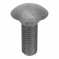 500PK 3/8-16 X 1"(L) Carriage Bolt Hot Dipped GALV