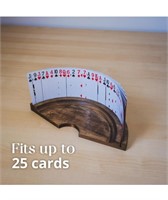 Broken GENIUM GAMES Playing Card Holder  Dark