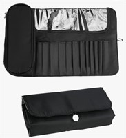 Portable Folding Makeup Brush Bag,