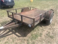 53. 5x10 Tilt Bumper Pul Trailer NO TITLE