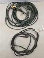 2 - 25 ft, 15 ft extension cords