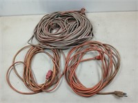 2 - 25 ft, 75 ft extension cords