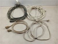 2 - 25 ft, 2 - 10 ft extension cords