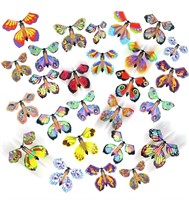 15PCS Flying Butterfly, Magic Wind Up Butterfly