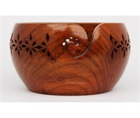 Wooden Yarn Bowl Holder Yarn Storage Bowl for