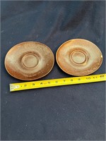 Two Small Saucer Plates