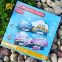 (Sealed/New) 3D magnetic puzzle 3 stages