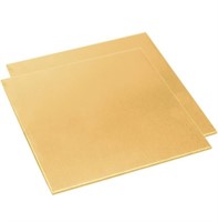 Tynulox Brass Sheet 8 Gauge(3mm) x 4" x 4", 2