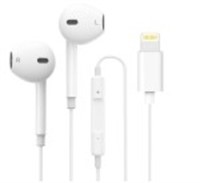 (Sealed/New)Lightning Wired Earphones/iPhone