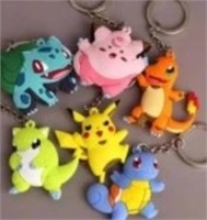 (Sealed/New)Pokemon 3D Mini KeyChain Pokemon