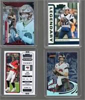 Tom Brady Lot of 4 Cards. Various Years &