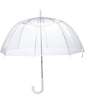 Clear Umbrellas for Rain Adult,Transparent