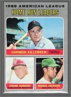 Killebrew, Howard, Jackson 1969 AL Home Run