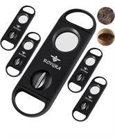 roygra Cigar Cutter, V-Cut & Guillotine - 5