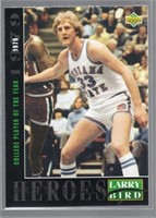 Larry Bird 1993 Upper Deck Basketball Heroes #19