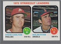 1972 Strikeout Leaders Steve Carlton & Nolan Ryan