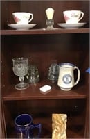 Small collectibles on shelf (shelf NOT included)
