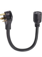 Female Adapter Cord,30 Amp RV to 4 Prong