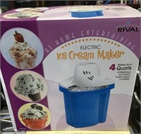 Rival electric ice cream maker