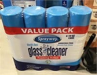 NEW 4-pack glass cleaner