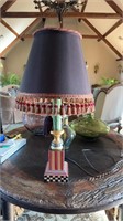 Unique colorful lamp