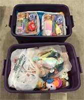 2 Roughneck totes of Beanie Babies