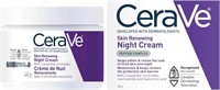 CeraVe Night Cream for Face, Skin Renewing Moistur