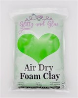 Air Dry Foam Clay (Neon Green)