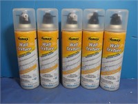 5 Homax Wall Texture Orange Peel 16 oz Spray Cans