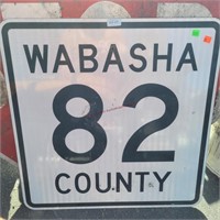 Wabasha County 82 Road Sign - 2'