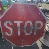 3' Stop Sign- Dirty
