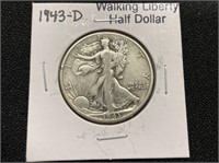 1943D Walking Liberty Half Dollar