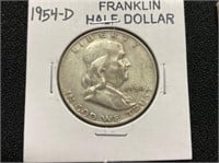 1954D Franklin Half Dollar