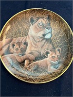 Numbered Lion Plate