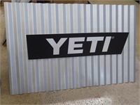 Yeti Shelf Sign 27hx50lx17"w