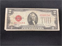1928E $2 Red Seal Note