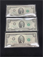 1976 Consecutive $2 Notes