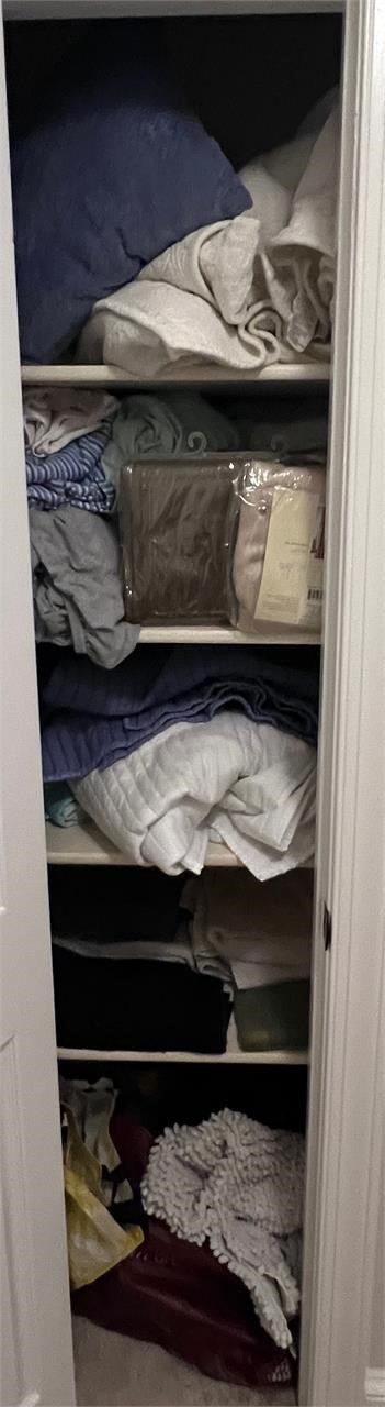 Linen closet curtains and more