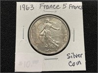 1963 France 5 Francs