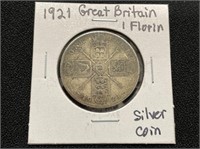 1921 Great Britain 1 Florin