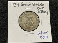 1934 Great Britain One Shilling