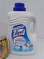 * crack in top* Lysol laundry sanitizer 150fl oz