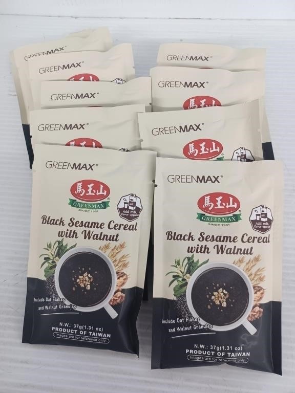 Black sesame cereal with Walnut 14pks BB: 2/25
